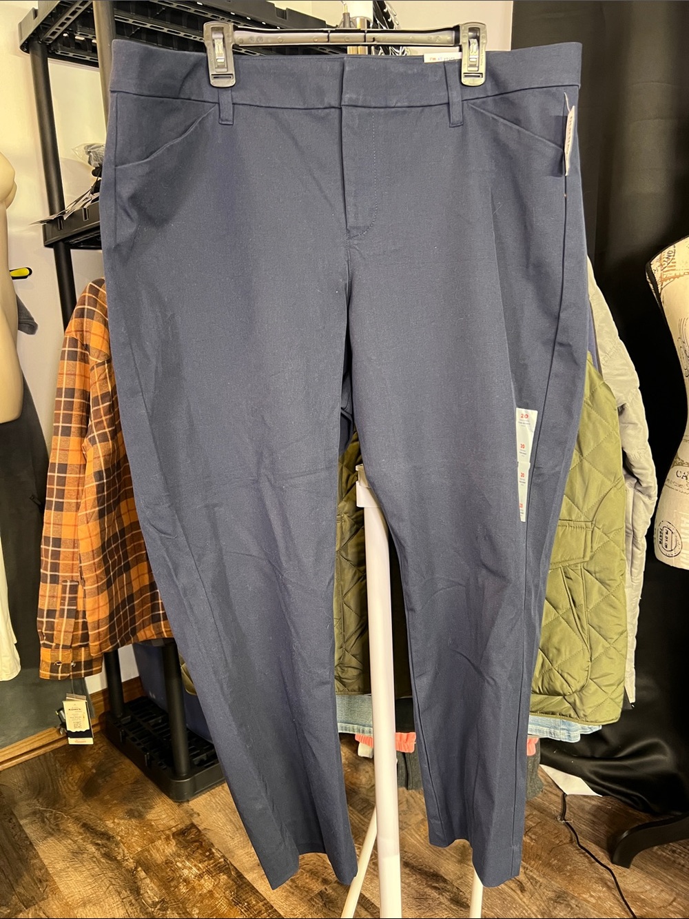 Old Navy Women's Navy Skinny Dress Pants